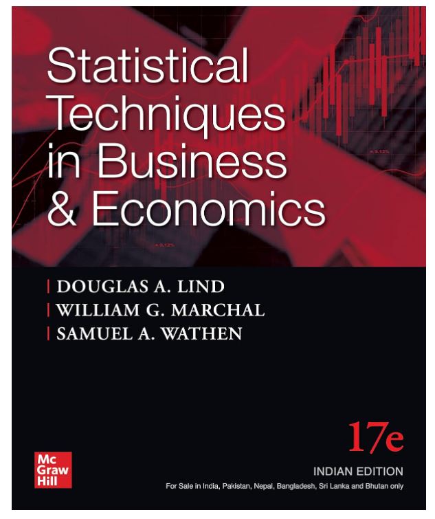 Statistical Techniques in Business and Economics | 17th Edition